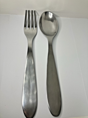 Giant fork spoon wall - spoon,