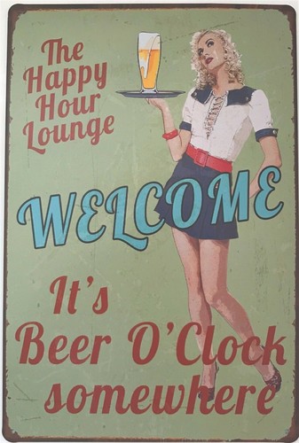 Happy hour lounge beer - it's,