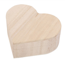 ˜Handmade Heart-shaped Wooden