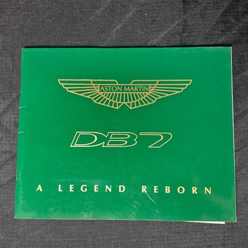 Aston martin db7 - db7, legend
