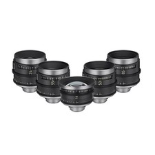 XEEN Meister Set of 5 Pro Cine Lenses - 14mm, 24mm, 35mm, 50mm, 85mm (ARRI PL)