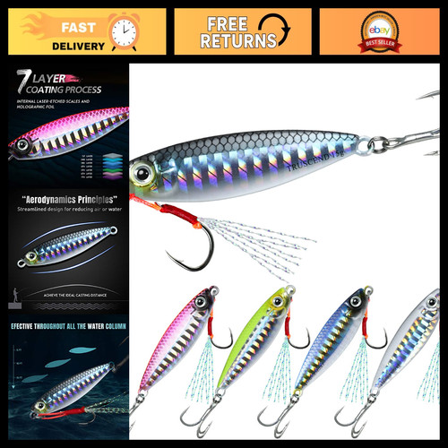 Shiny saltwater fishing - fishing, jigs