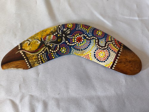 Small wood boomerang - small,
