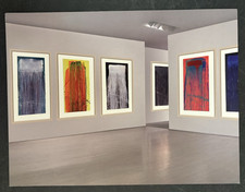 art postcard OS Pat Steir