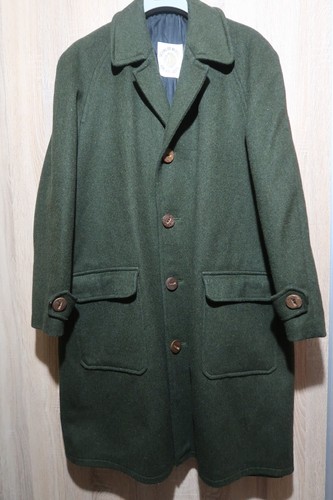 Vintage loden raglan coat - loden,