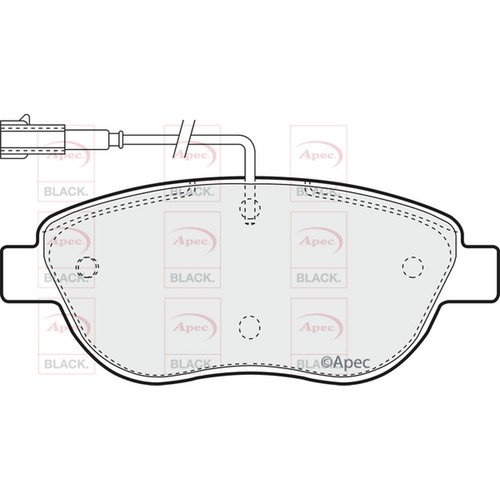 Brake pads set for - for, opel