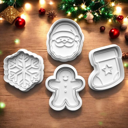 Father christmas gingerbread - christmas,