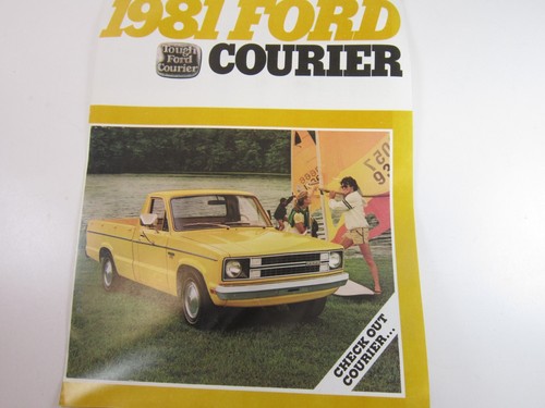 1981 ford courier - 1981, sales