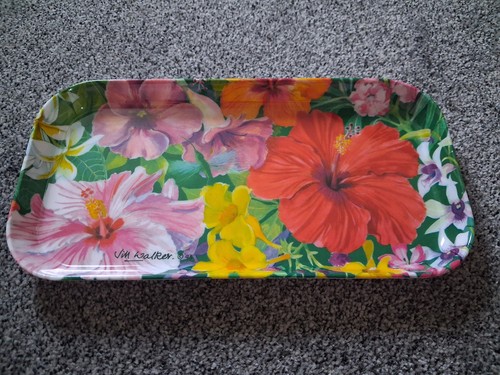 Floral sandwich serving - sandwich,