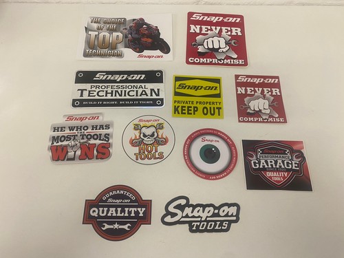 Snap tools stickers decals - on,