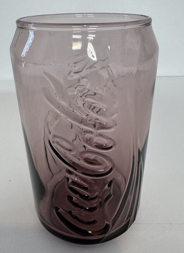 Coca cola can - glass, x1