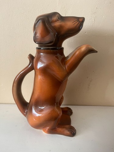 Erphila majolica dachshund dog - erphila,