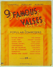 9 Famous Valses by Popular