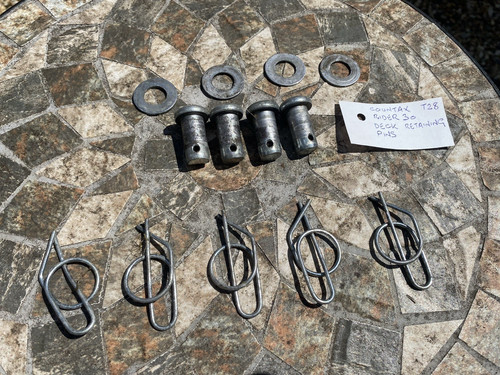 Deck lift pins with - with, clips