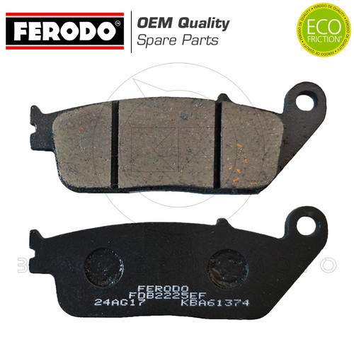 Brake pads anterior ferodo eco - anterior,