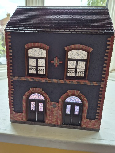 Brick decorated house - brick,