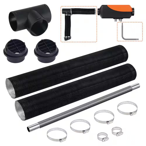 Diesel heater pipe - diesel, ducting