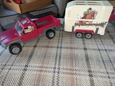 Schleich Horse Club #42346 Pick Up with Horse Trailer - UNBOXED