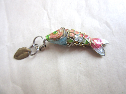 Vintage enameled articulated