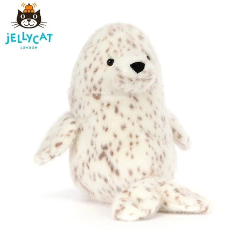 Jellycat white seal galumphous - white,