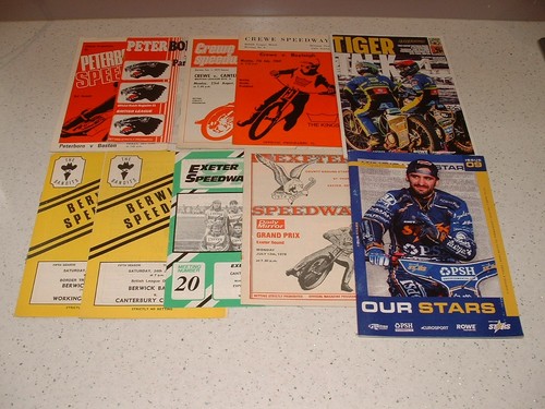 Speedway programmes from - speedway,