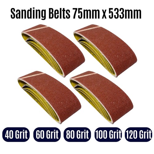 Sanding belts 533mm - belts, 75