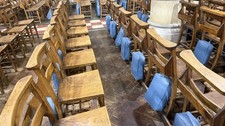 Vintage Wooden Chairs with