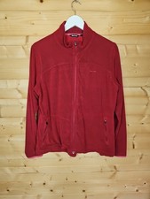 Rohan Womens Microgrid Stowaway Jacket - Size Large Red 