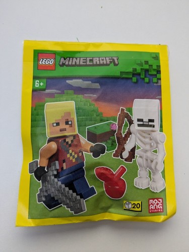 Lego minecraft hero with - minecraft,