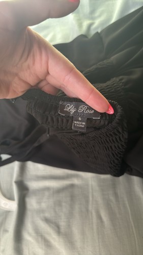 Short black cocktail - , dress