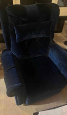 mobility recliner chair blue - preowned hardly   used ￼ 