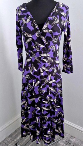 Bhs purple black butterfly - purple, &