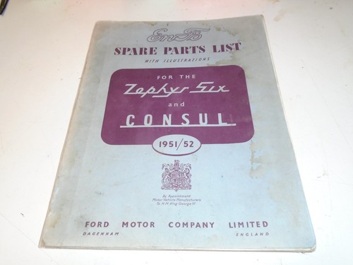 Ford consul zephyr - consul, six