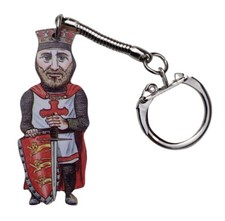 Crusader Knight Keyring -