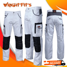 Men Work Trousers With Cargo &