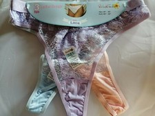 Ladies Thongs With Lace Briefs
