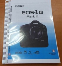 CANON EOS 1D MARK III CAMERA