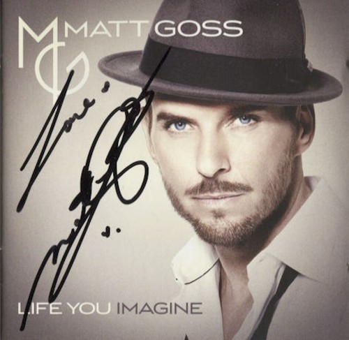 Matt goss bros signed album - cd,