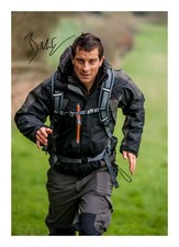 BEAR GRYLLS AUTOGRAPH SIGNED PP PHOTO POSTER