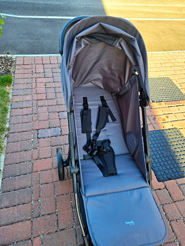 Hauck grey single pushchair - hauck,