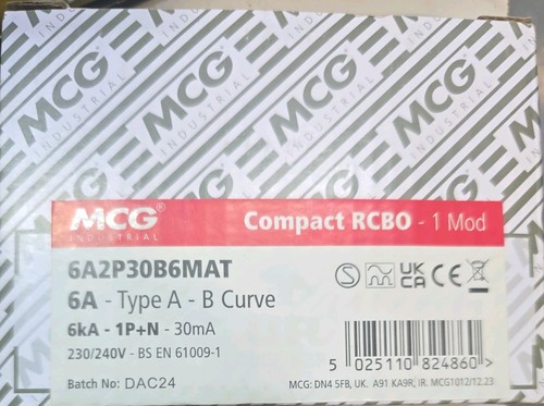 Mcg 6a2p30b6mat amp single - 6a2p30b6mat,