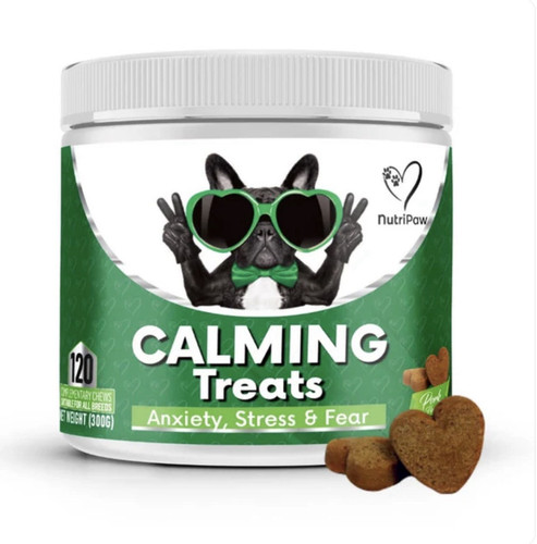 Nutripaw calming treats dog - treats,