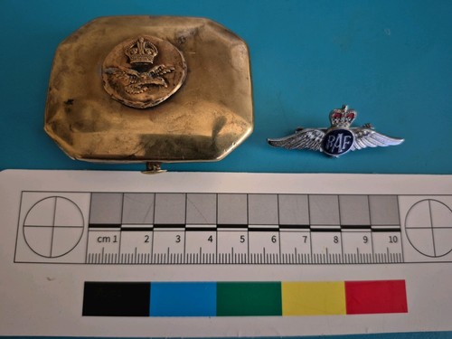 Raf wwii brass pillbox - pillbox, trench