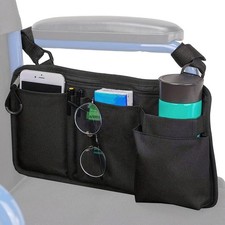 Wheelchair Side Bag with Cup