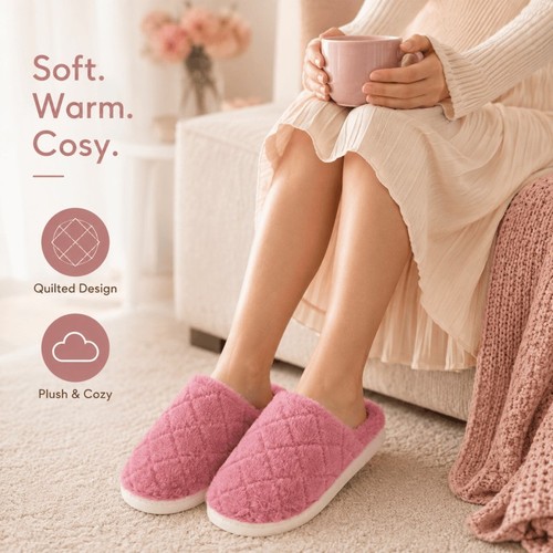 Women fluffy slippers - women,