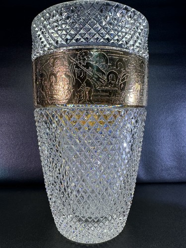 Moser crystal vase w - moser,