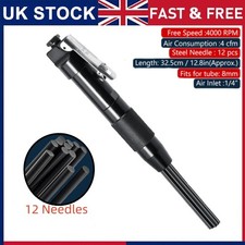 Needle Scaler Pistol Grip Rust Paint Remover Gun Descaler Pneumatic Air Deruster