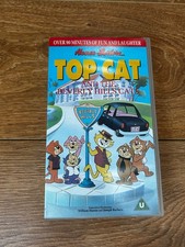 TOP CAT AND THE BEVERLY HILLS CATS HANNA BARBERA PAL VHS VIDEO KIDS VINTAGE