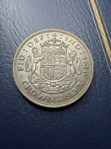 George 1937 silver crown - vi,,