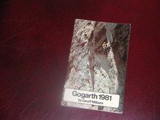 Vintage Gogarth climbing guide 1981 by Geoff Milburn